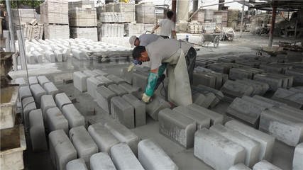 仿花崗巖路側(cè)石 綠色建材的新趨勢